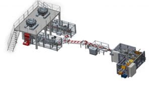 End of Line Seed Packing Machine Automation.